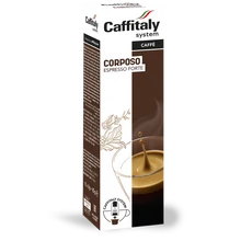 Caffitaly Corposo Espresso Forte box of 10 capsules