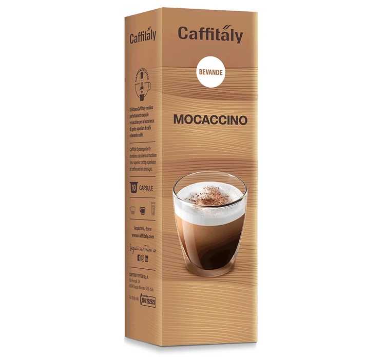 Caffitaly Mocaccino capsule packaging