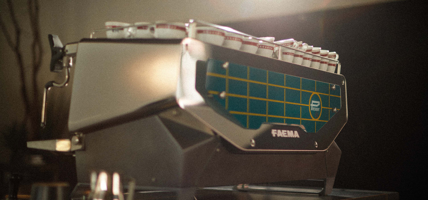 FAEMA President GTi — Commercial Espresso Machine — manufacturer view 1