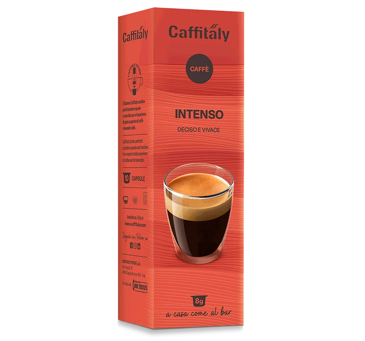 Caffitaly Intenso capsule packaging