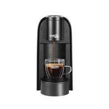 Caffitaly S36 black machine brewing espresso