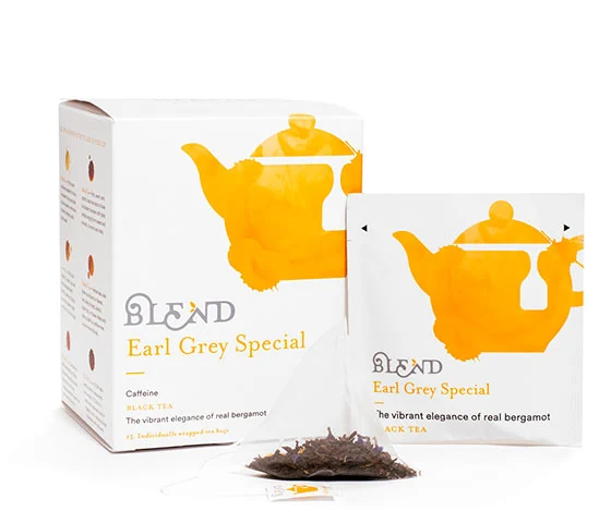 BLEND Tea Earl Grey Special — Pyramid Infusers