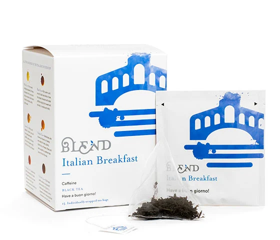 BLEND Tea Italian Breakfast — Pyramid Infusers