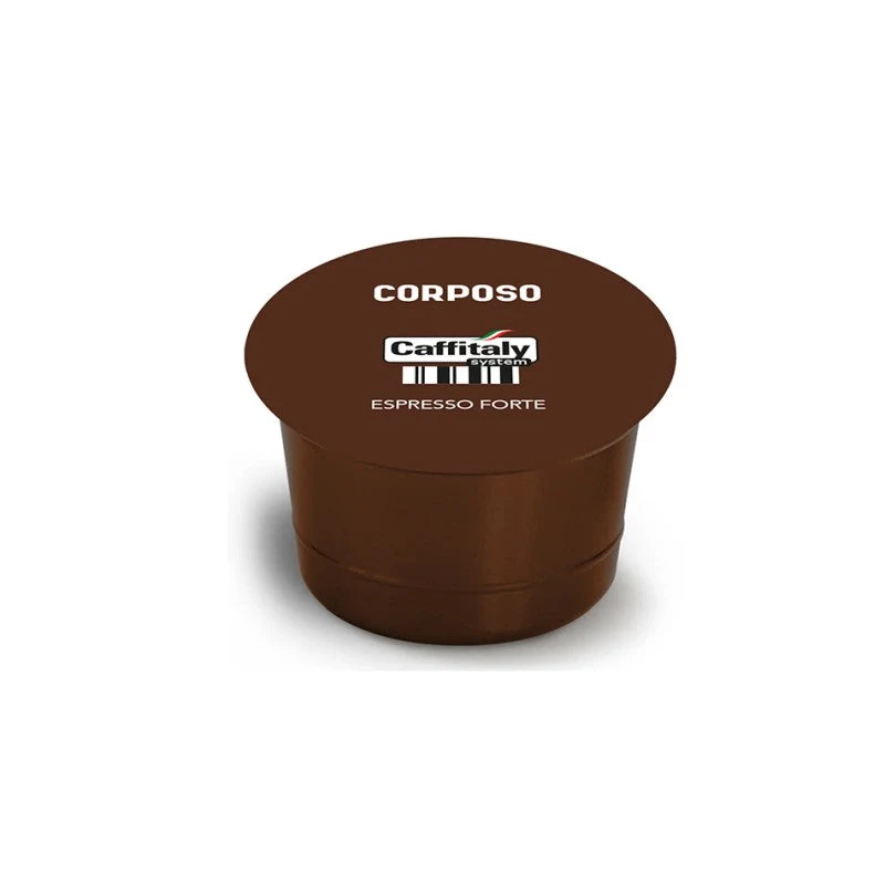 Caffitaly Corposo Espresso Forte capsule close-up